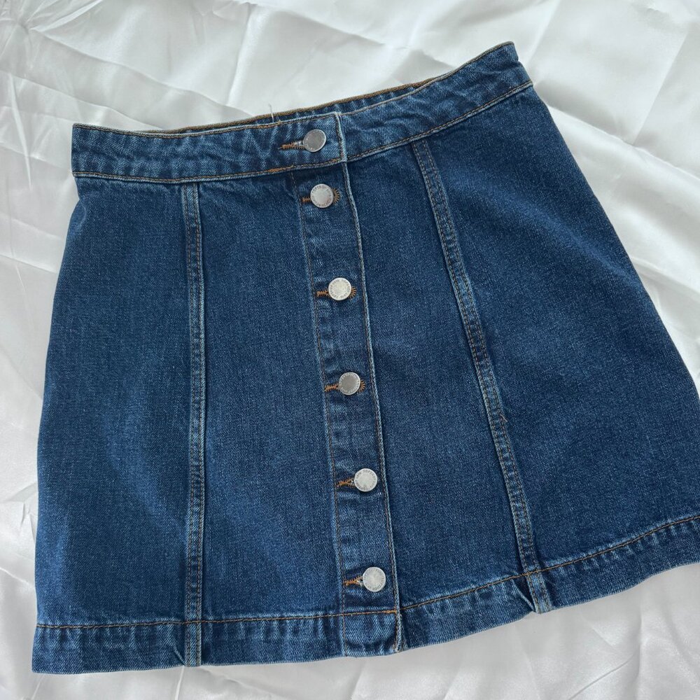 Forever 21 Jean Skirt